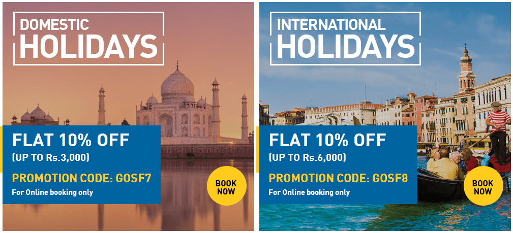 Thomas Cook India - Domestic and International Holidays