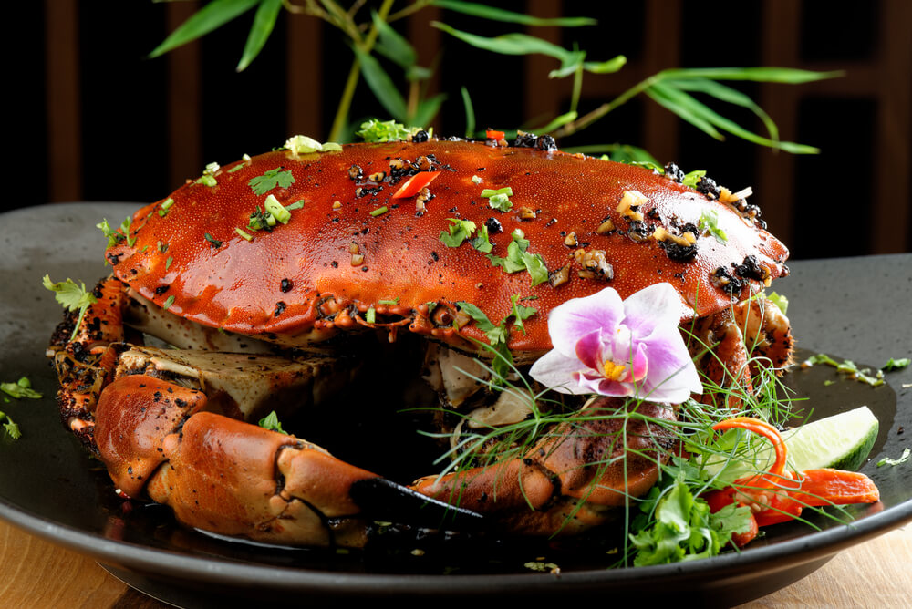 Pepper Sauce Crab - Singaporean Recipe