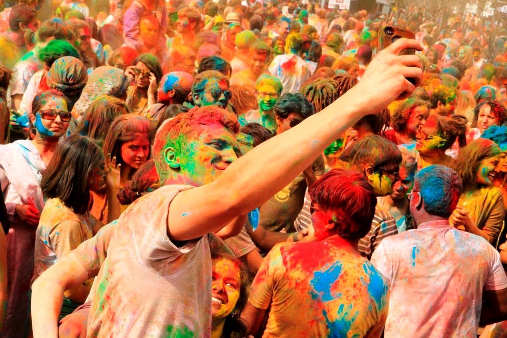 Delhi - Holi Celebration