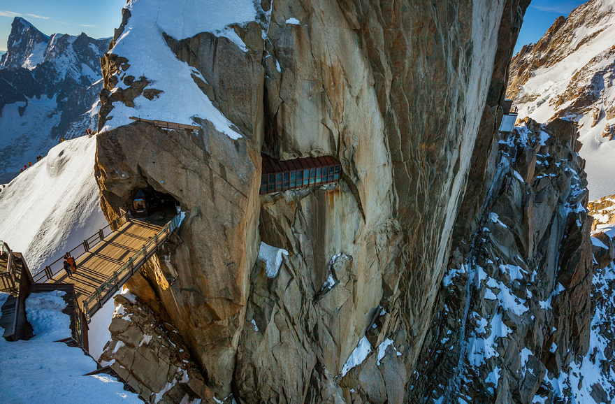 Aiguille du Midi Bridge, France