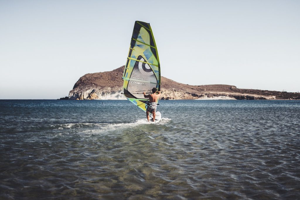 Windsurfing in Goa
