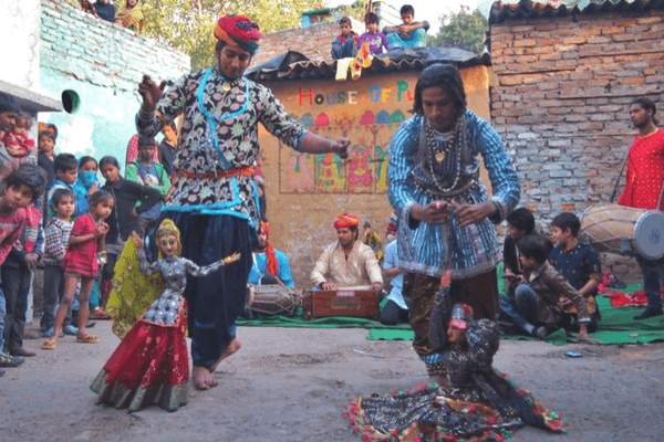 Kathputhli Colony in Delhi