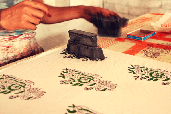 Block printing, Golden Triangle Tour