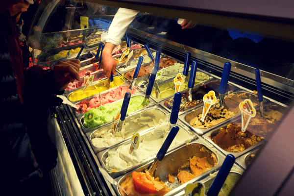 Gelato, Rome