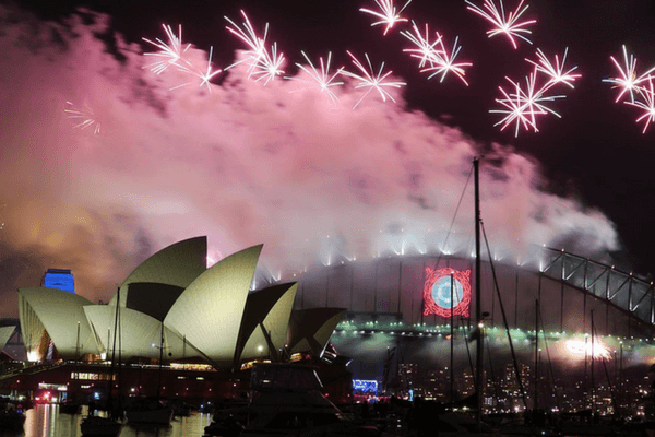 Sydney,festive cities in the world for New Year's Eve