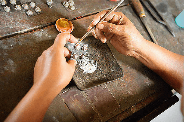 Celuk Village in Bali