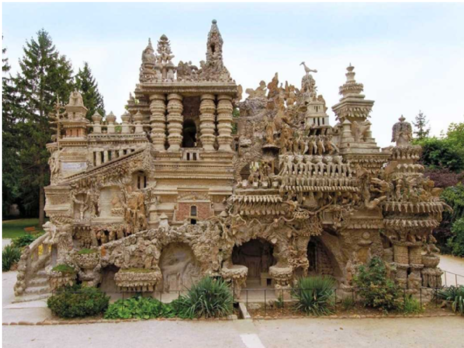 The Palais Ideal Du Facteur Cheval, France