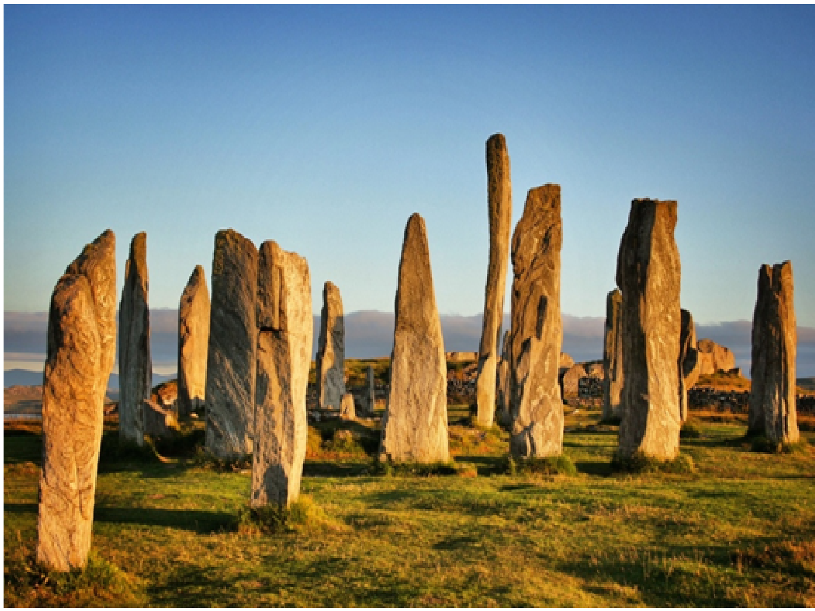 The Standing stone of Callanish 
