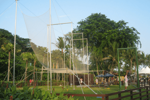 The Flying Trapeze , Sentosa Island