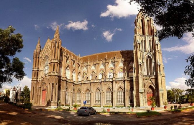 St. Philomena Church- things to do in Mysore