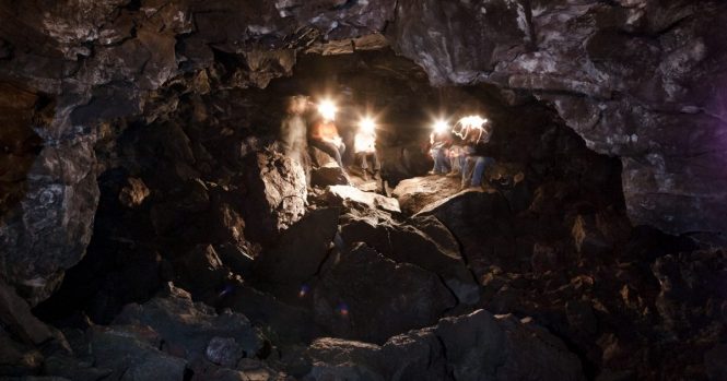 Caving-Living Root Bridges