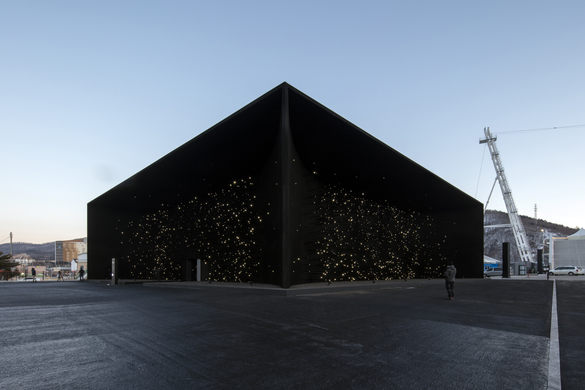 Vantablack Hyundai Pavilion