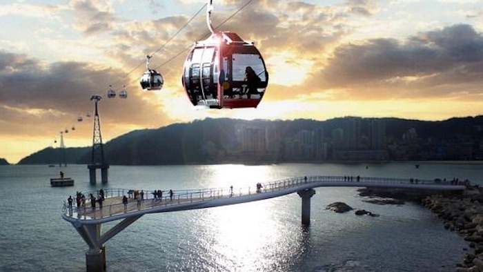 Songdo Marine Cable Car - Busan