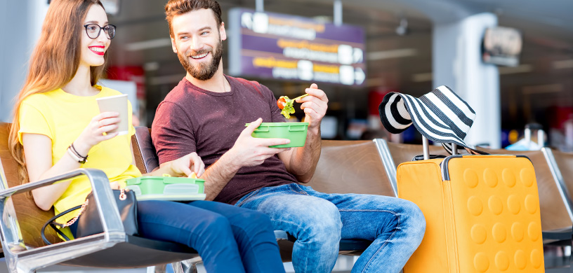 Eating At The Airport
