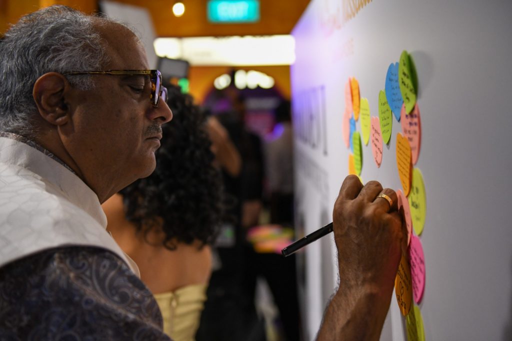 Boney Kapoor at Madame Tussauds in Singapore