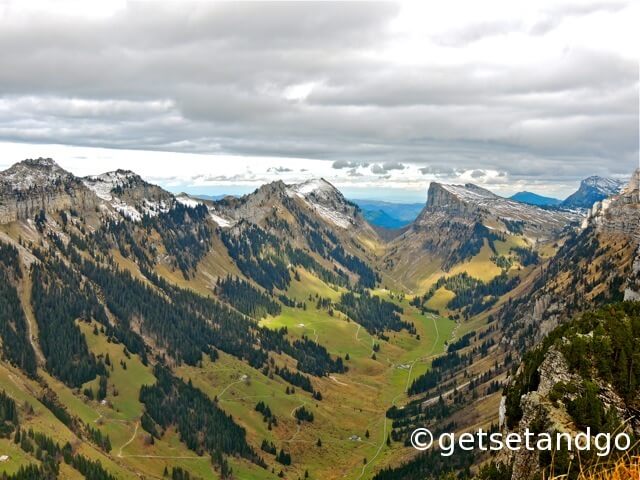 The Gorgeous Views from Neiderhorn, Interlaken, Switzerland