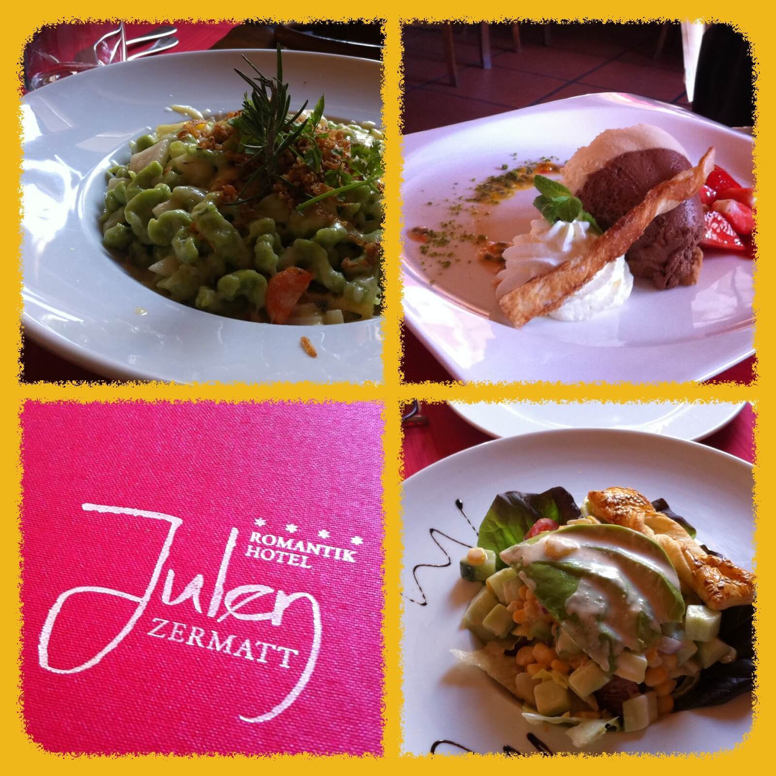 Vegetarian Food, Zermatt, Switzerland