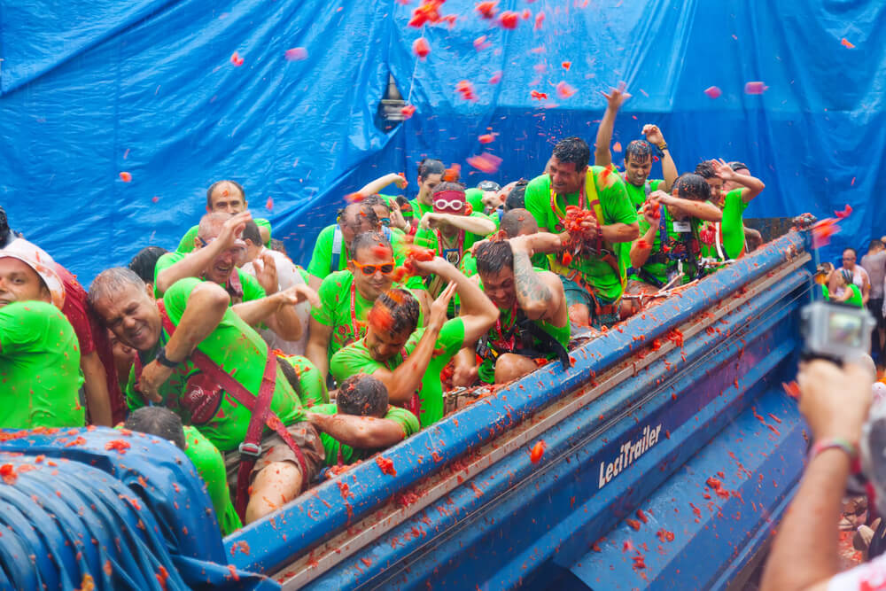 La Tomatina Festival - Spain