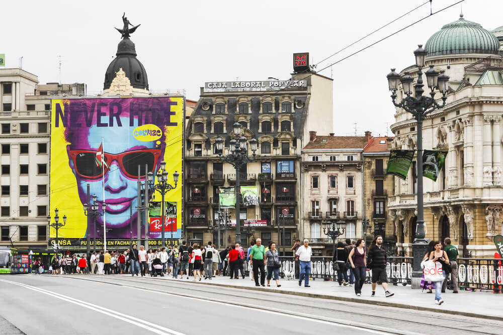 Bilbao in a Cloudy Summer Day - Spain