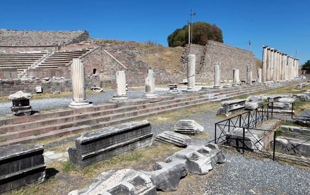 Asclepeion Ancient City in Pergamon, Turkey