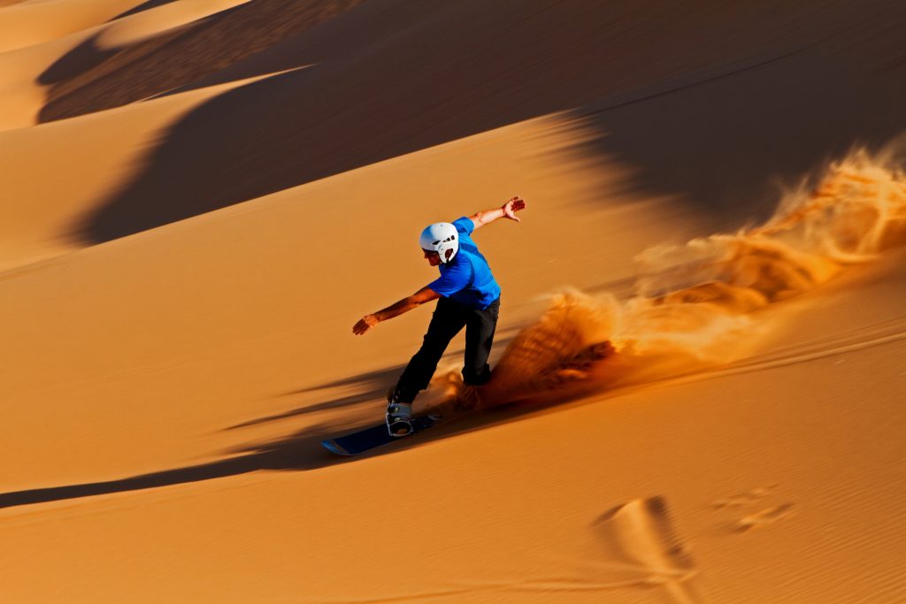 Sandboarding - Dubai