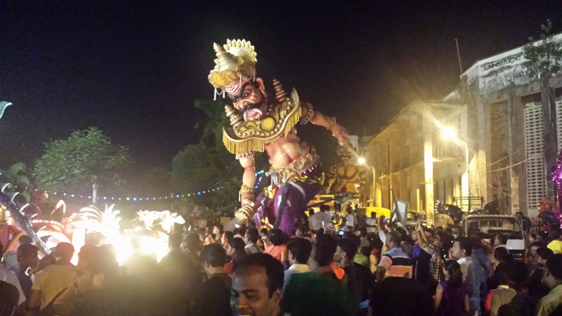 Burning Narakasura, Goa