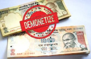 demonetise of currency