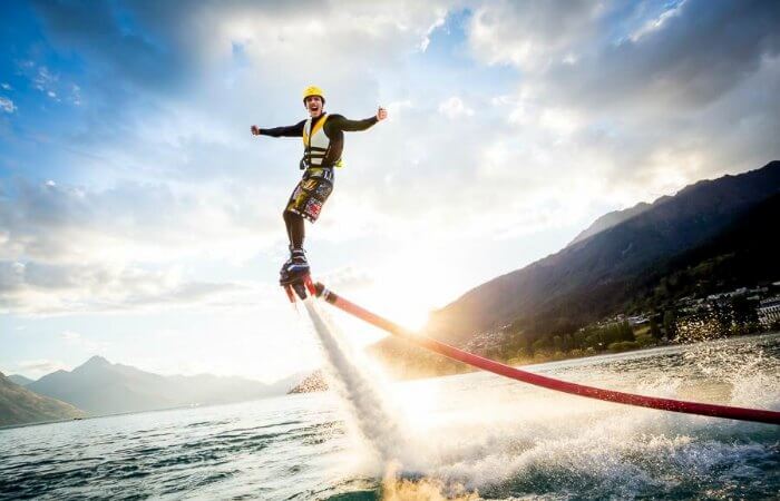 Making the best of your trip to Thailand: 10 adventures you shouldn't miss Man performing Flyboarding - Thailand