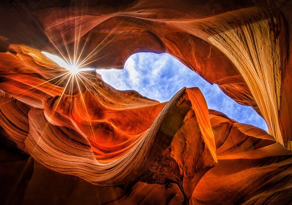 Beautiful places in the world Antelope Canyon, USA