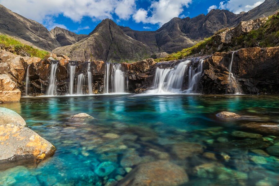 Beautiful places in the world The Fairy Pools on the Isle of Skye – Scotland