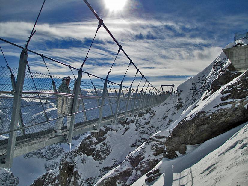 Mount Titlis Bridge,Switzerland