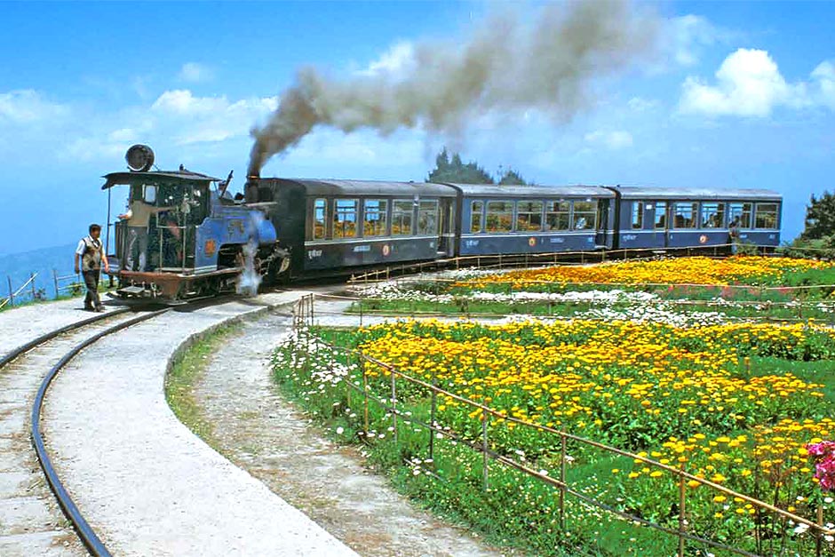 Toy train in Darjeeling