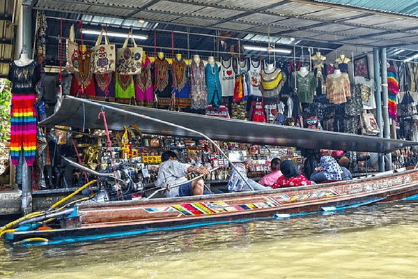 Damnoen Saduak Floating Market, Bangkok