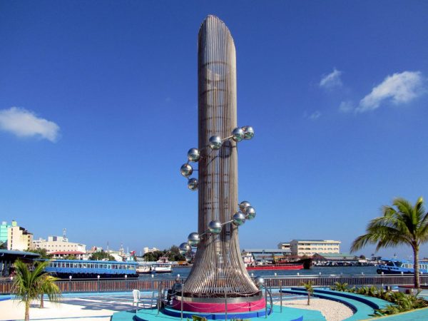 Tsunami Monument, Male, Maldives