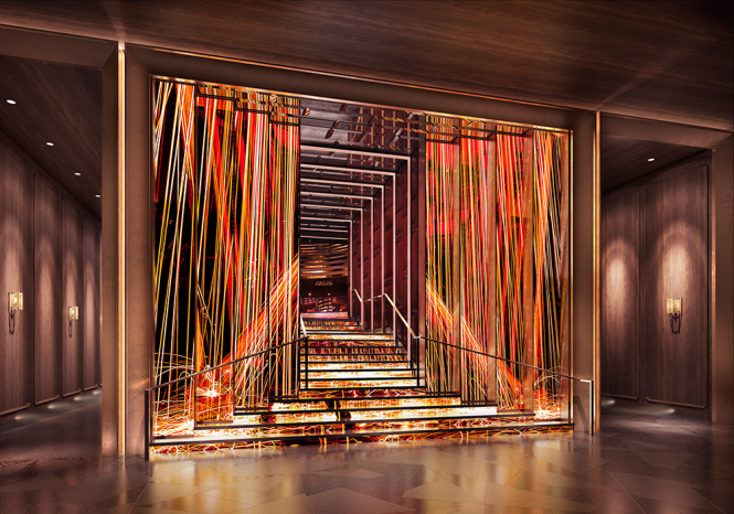 Entrance-Staircase-Revised Las Vegas Nightlife Experience at these Clubs