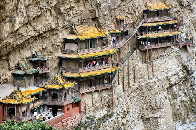Hanging temple - Things to do in China