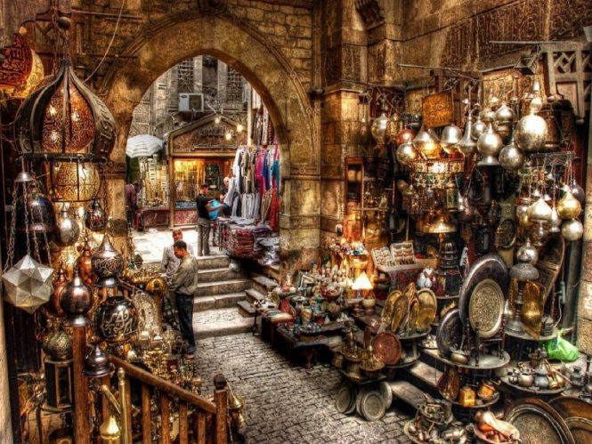 Souq District-shopping in Egypt