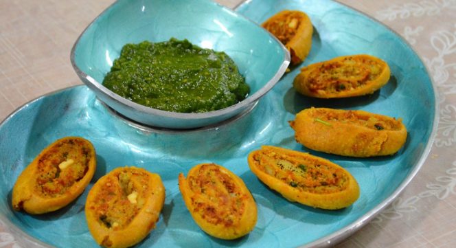Vegetable Bhakarwadi - Gudi Padwa