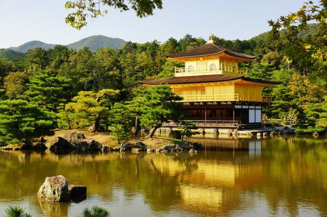 Golden Pavilion-places to see in Japan