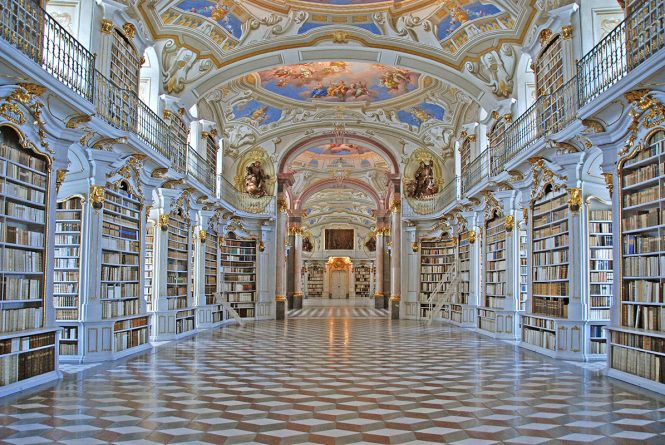Go to Admont Abbey Library- Things to do in Austria