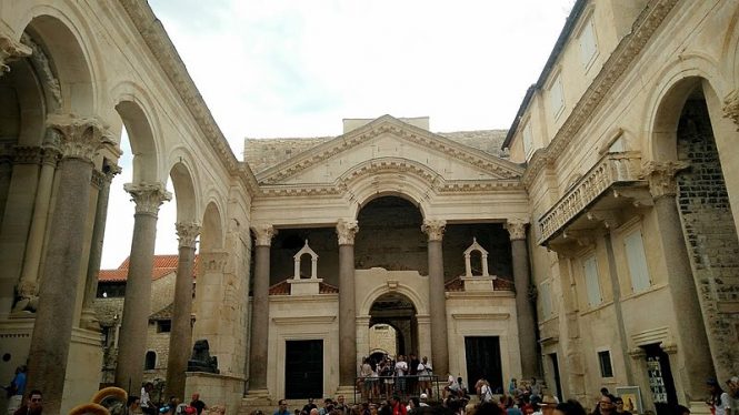 Diocletian's Palace- places to visit in Croatia
