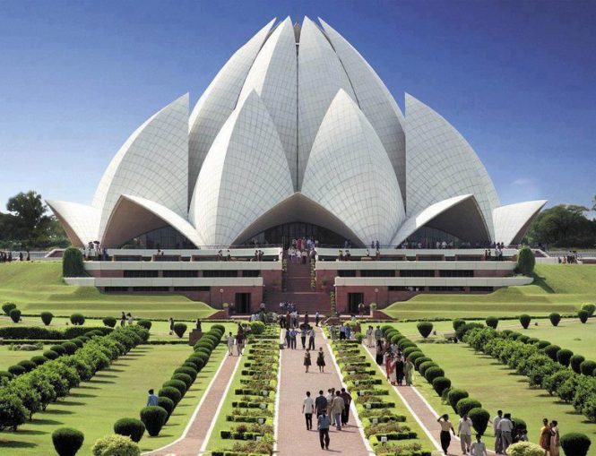  Bahai (Lotus) Temple-Tourist Places in Delhi