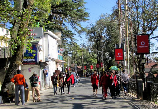 Mall Road Shimla