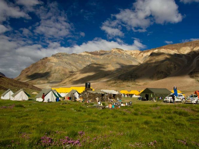  Riding through Ladakh