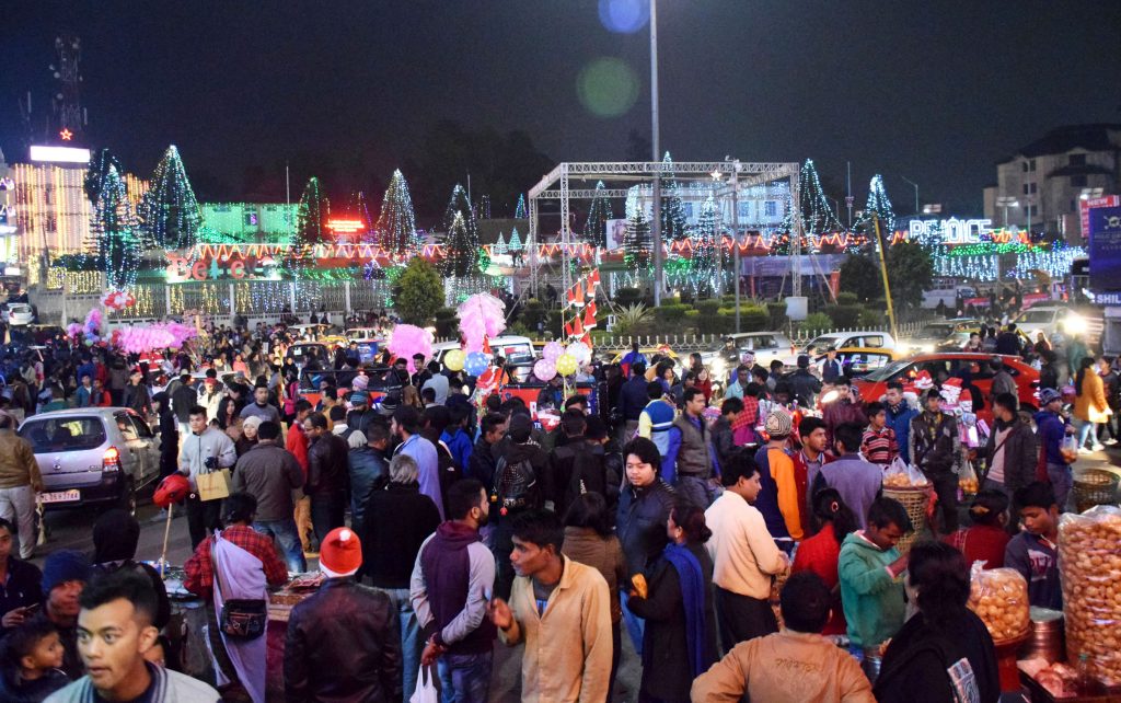Shillong Christmas - Police Bazaar