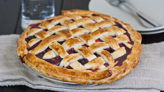 Saskatoon Berry Pie