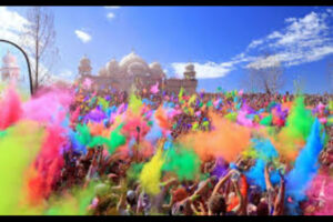 Holi celebrations