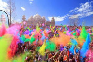 Holi celebrations