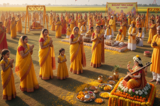 Welcome spring with prayers and peace during Basant Panchami in Uttarakhand